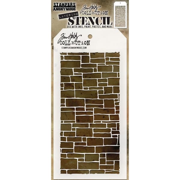 Schablon Tim Holtz - Slate