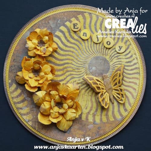 Dies XXL Crealies - Circles with dots - 12 delar