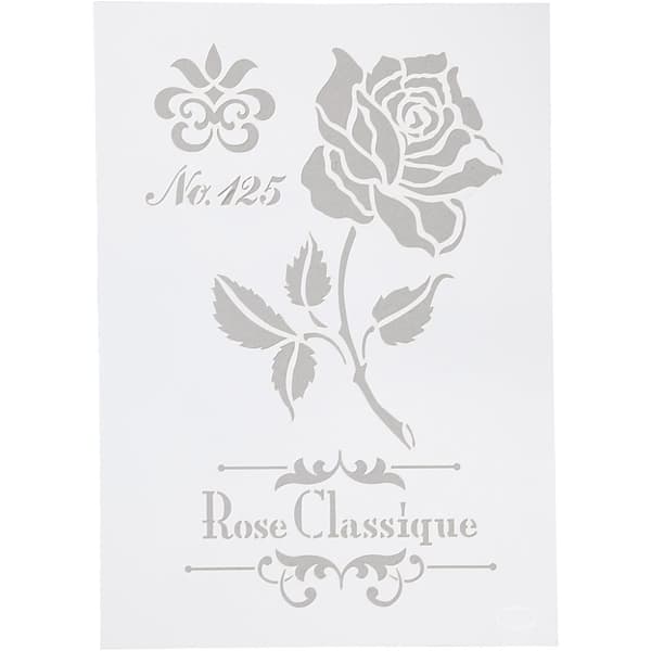 Schablon Viva Decor - Ros - A4