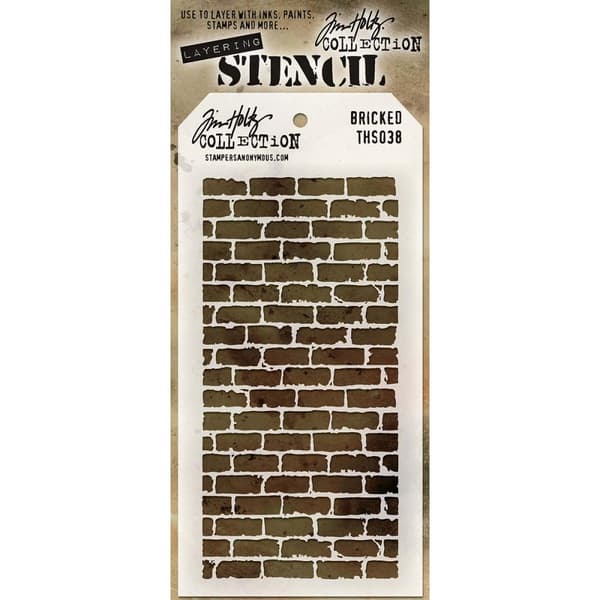Schablon Tim Holtz - Bricked