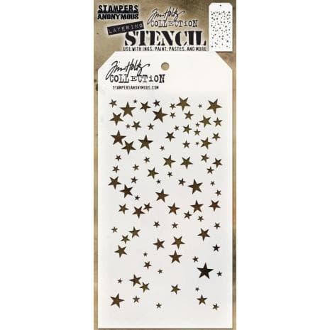 Schablon Tim Holtz - Layering Stencil - Falling Stars