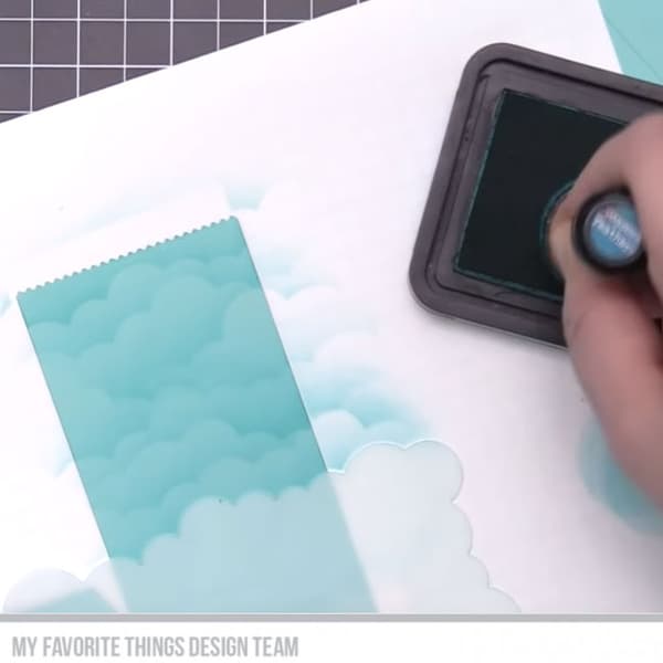 My Favorite Things Stencil Cloud - 15 cm