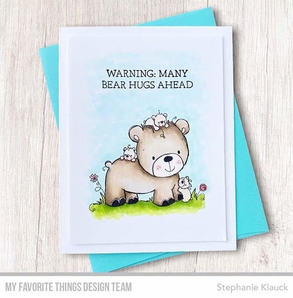 Silikonstämplar My Favorite Things - Many Bear Hugs Ahead