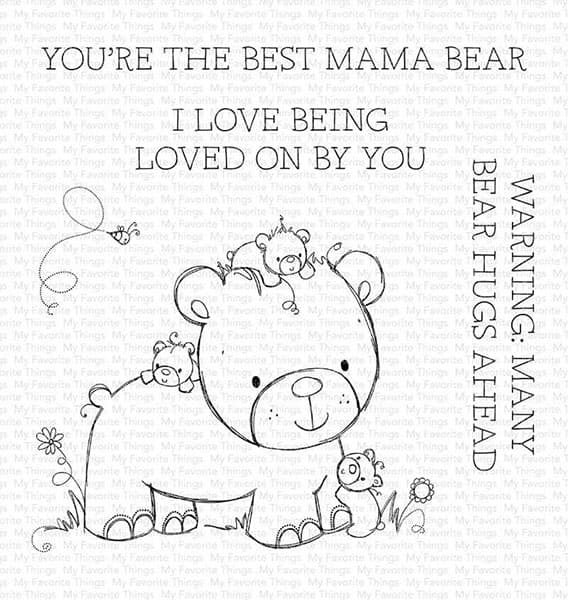 Silikonstämplar My Favorite Things - Many Bear Hugs Ahead
