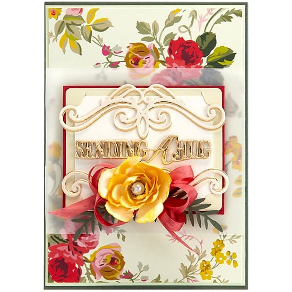 Dies Etched Spellbinders - Elegant Adornments - 5 st