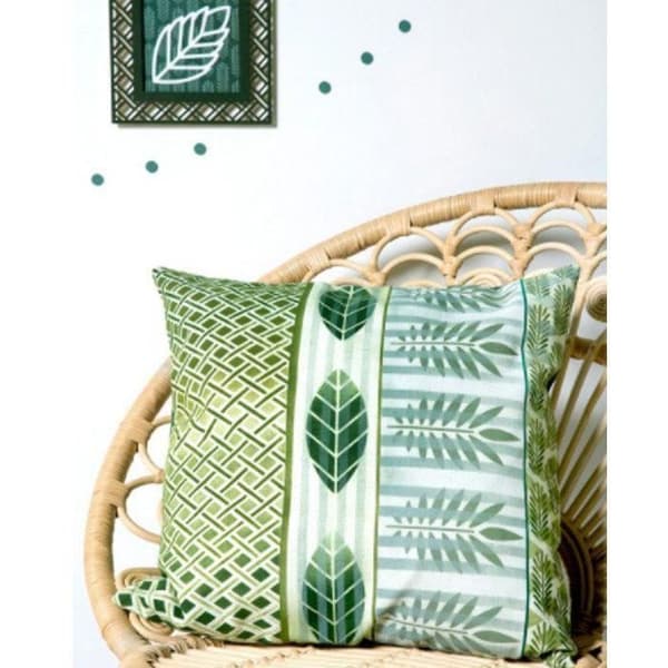Stencil - Artemio - Deep Green - 10x15 cm - Mjuk plast - Dekoration och scrapbooking