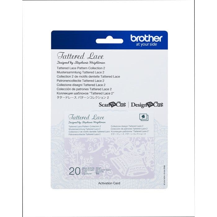 Samling 2 av 20 Scan N Cut-designer av Tattered Lace Card - Brother {color}
