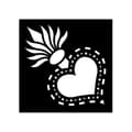 Miniatyrbild 3 av 4: Pochoirer - Viva la vida - 12 delar - 9 x 9 cm - Plast - Blandet