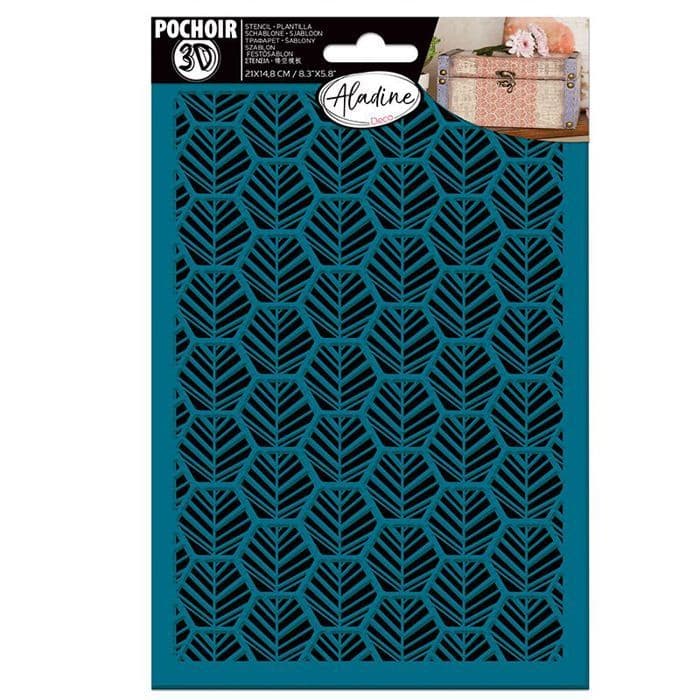 3D Stencil - Honeycombs