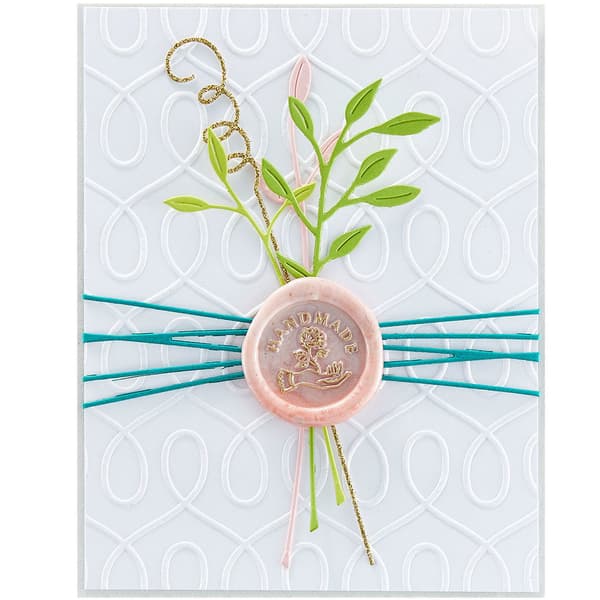 Dies Etched Spellbinders - Sealed Leaf Sprigs - 3 dies