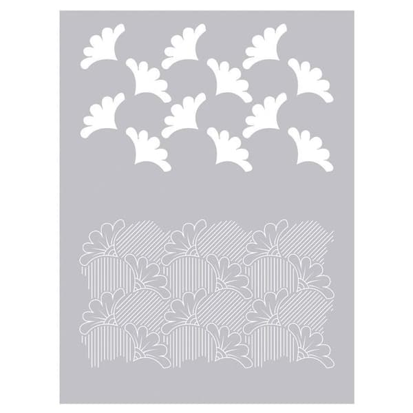 Vax polymerlera stencil 15,3 x 11,4 cm