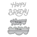 Miniatyrbild 2 av 4: Dies Etched Spellbinders - Stylized Happy Birthday