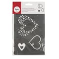 Miniatyrbild 2 av 3: "Love" A5 screentryckstencil, 1 stencil + 1 spatel,