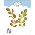 Miniatyrbild 1 av 5: Dies Elizabeth Craft Designs - Elegant Leaves II - 2 Dies