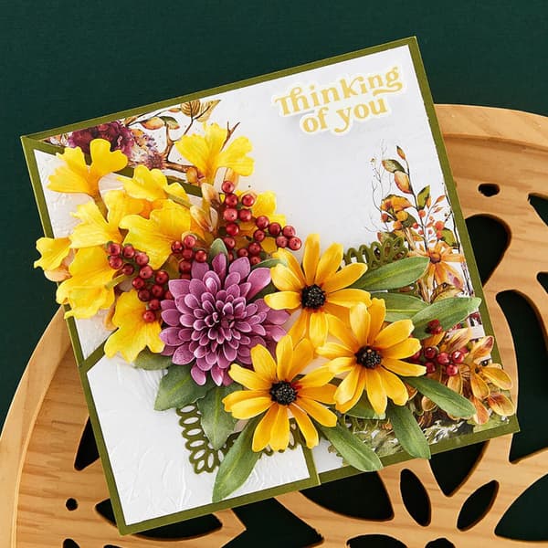 Dies Spellbinder - Black Eyed Susan - 3 dies