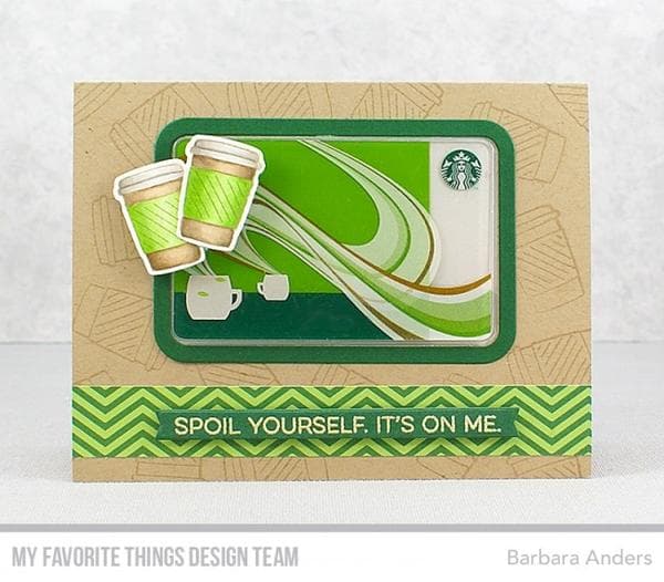 My Favorite Things Dies - Gift Card Shaker Window & Frame