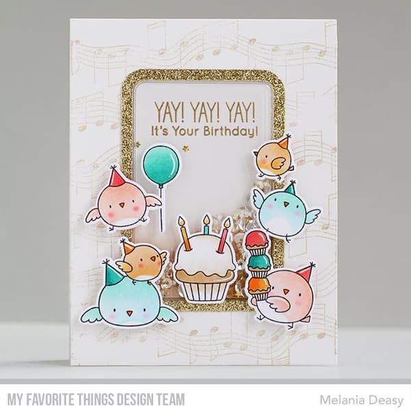 My Favorite Things Dies - Gift Card Shaker Window & Frame