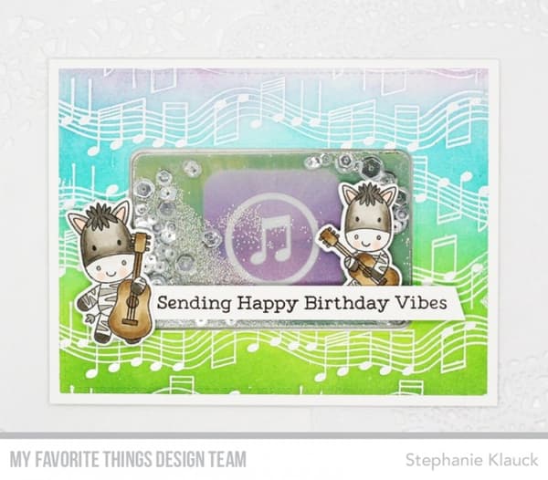 My Favorite Things Dies - Gift Card Shaker Window & Frame