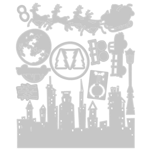 Dies Sizzix Thinlits - Christmas Magic - Tim Holtz