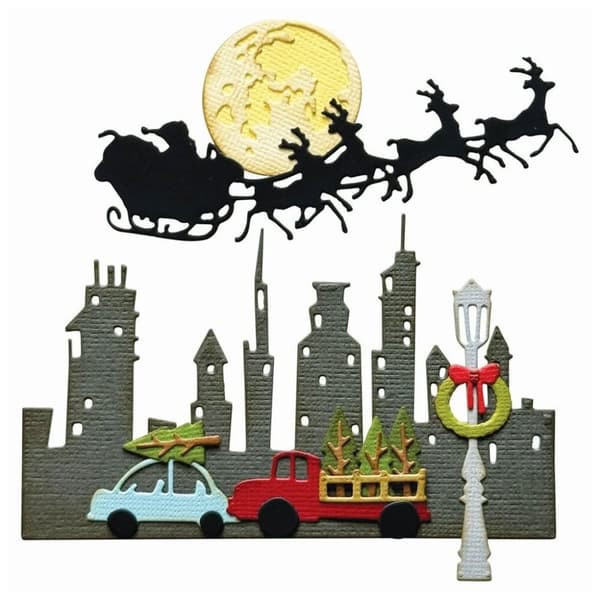 Dies Sizzix Thinlits - Christmas Magic - Tim Holtz