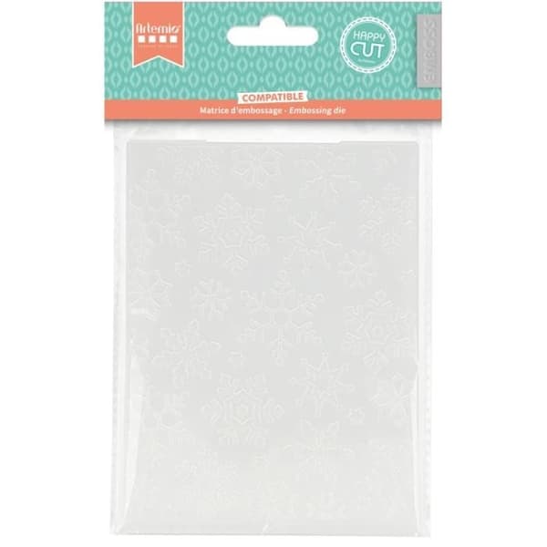 Pr präglingsmatris - ARTEMIO - Stora Snöflingor - 11 x 15 cm - Mixad - Vuxen
