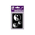 Miniatyrbild 1 av 2: Yin &amp; Yang stencil - Ki Sign - 7x10 cm