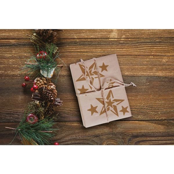 Diskstencil - MegaCrea DIY - 25 cm - Plastisk - Juldekoration - Blandat