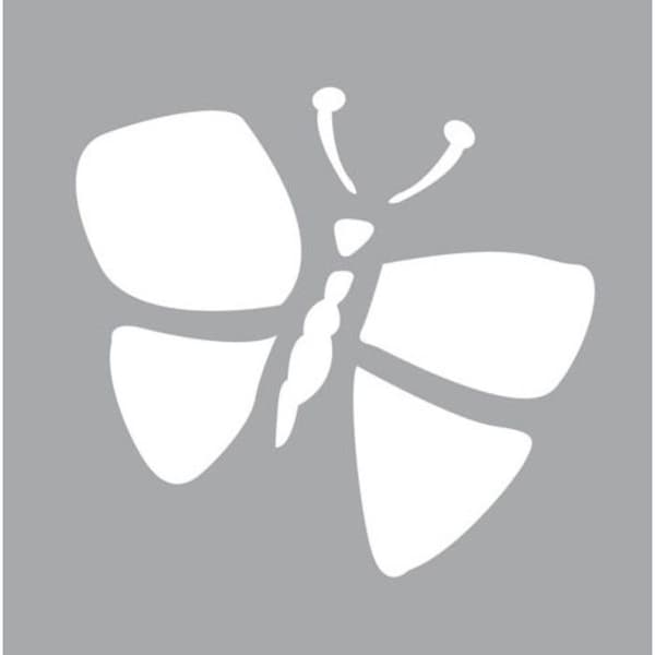 Stencil 8 x 8 cm Butterfly - Creative seed {color}