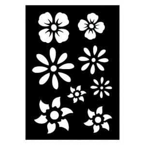 Blomstencil - Ki Sign - 7x10 cm