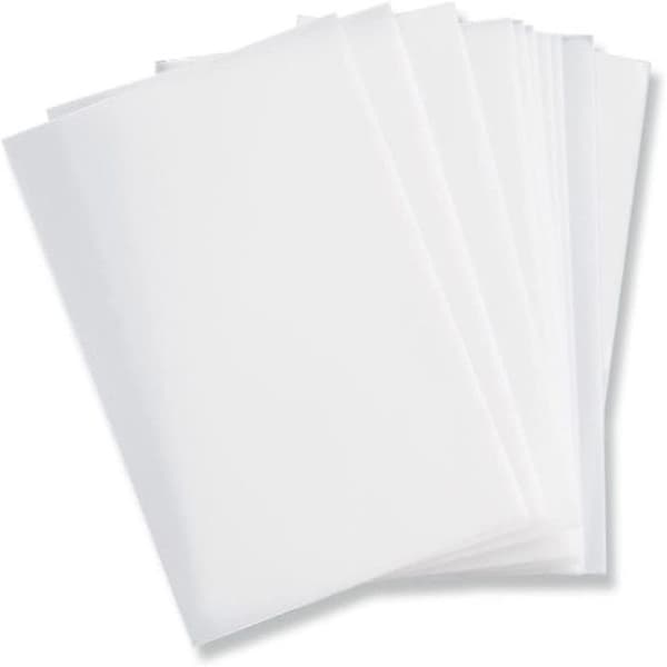 Plastikark för schablon A4 - SIZZIX - Paket med 10 - Vuxen - Blandat