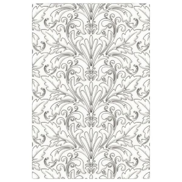 Pr präglingsplatta - SIZZIX - Art nouveau - 3-D - Kompatibel med Big Shot - A5