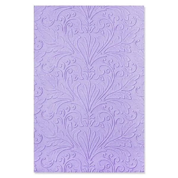 Pr präglingsplatta - SIZZIX - Art nouveau - 3-D - Kompatibel med Big Shot - A5