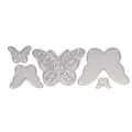 Miniatyrbild 2 av 3: Rayher Hobby Rayher Stencil Set xcu Whimsical Butterflies SB BTL 5 st 1 3 4 5 cm - 59229000