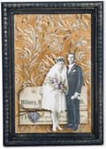 Miniatyrbild 3 av 4: Texturplatta - stencil för embossing Sizzix - 662716 - Präglingspärm, Botanisk, Flerfärgad, One Size