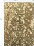 Miniatyrbild 2 av 4: Texturplatta - stencil för embossing Sizzix - 662716 - Präglingspärm, Botanisk, Flerfärgad, One Size