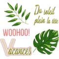 Miniatyrbild 2 av 2: Textilöverföring Sommar 5 stycken