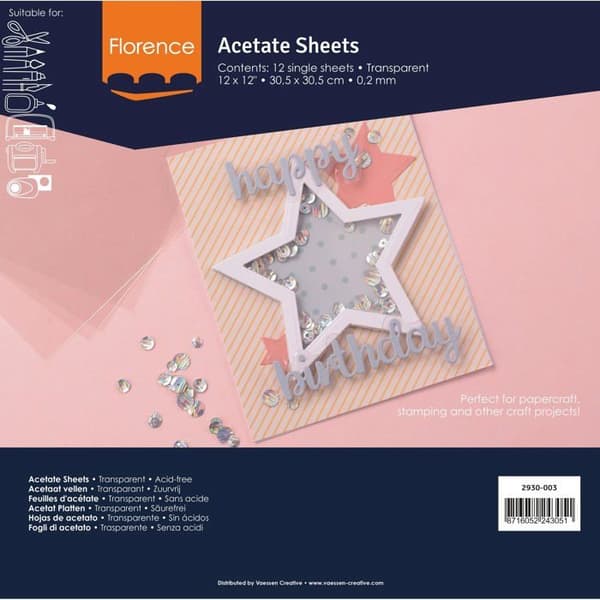 Pochoir kreativ - referensgitter Vaessen creative - 2930-003