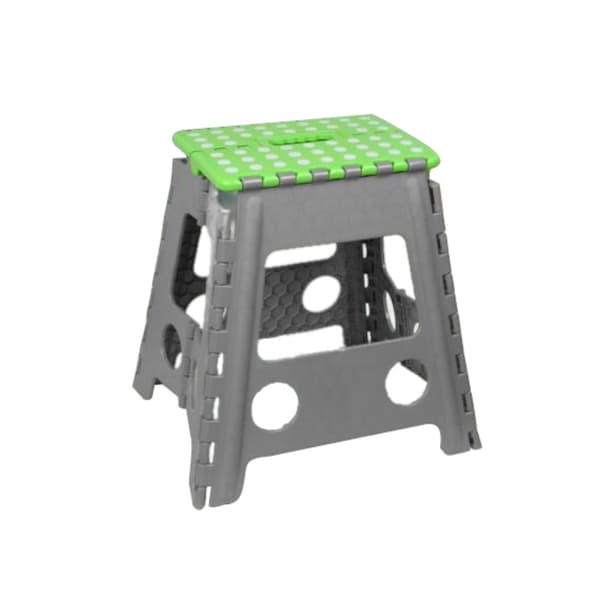 SupaHome Step Stool Grey/Green Tall