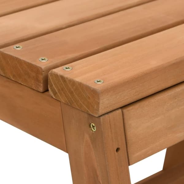 vidaXL Sammenleggbar trappestol heltre gran