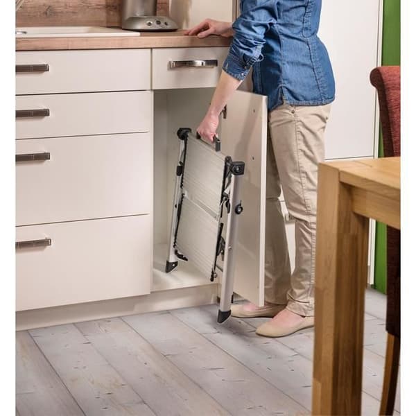 Escabeau - Hailo - Mini Comfort - Aluminium - 2 Steg - 45 cm