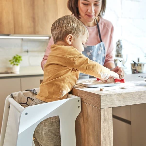 Bianconiglio stegpall för barn - 20WKS - Learning Tower Evo 2020 Kidsafe White