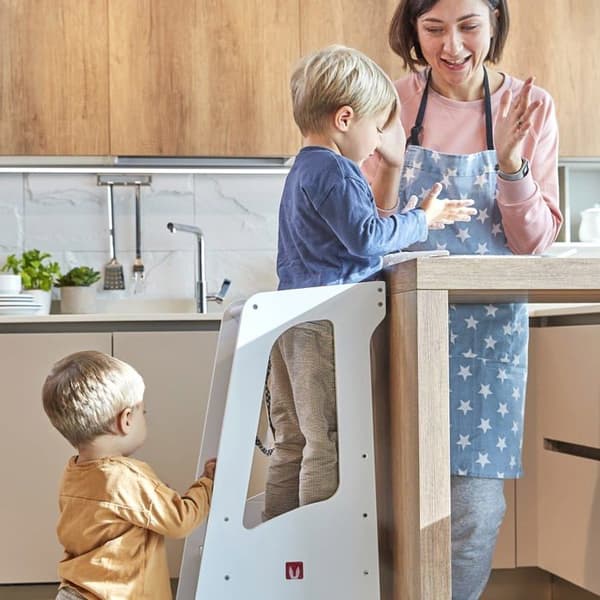 Bianconiglio stegpall för barn - 20WKS - Learning Tower Evo 2020 Kidsafe White