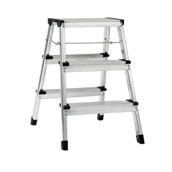 Stegfot - FEM - 3 steg - Aluminium - Ultralätt