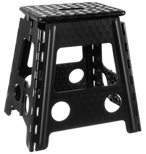 Hopfällbar Pall / Ståpall - Max 100 kg