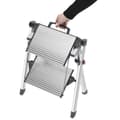 Miniatyrbild 5 av 6: Escabeau - Hailo - Mini Comfort - Aluminium - 2 Steg - 45 cm