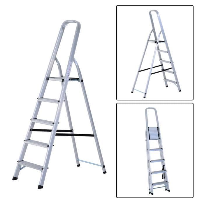 Folding stege säkerhet slip Max. 166 cm Max belastning. 150 Kg ny aluminium 08