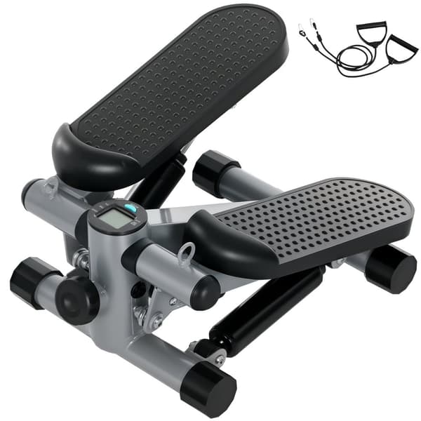 Mini Stepper, 2 i 1, 41x30.5x18.5 cm, Grå