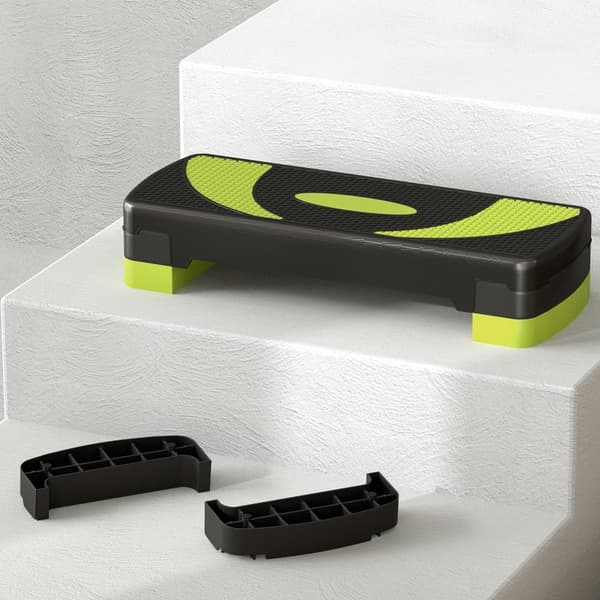 Aerobisk Stepper, 80x31x20 cm, Grøn