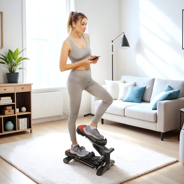 Mini Stepper, 44,5x29x20 cm, Sort