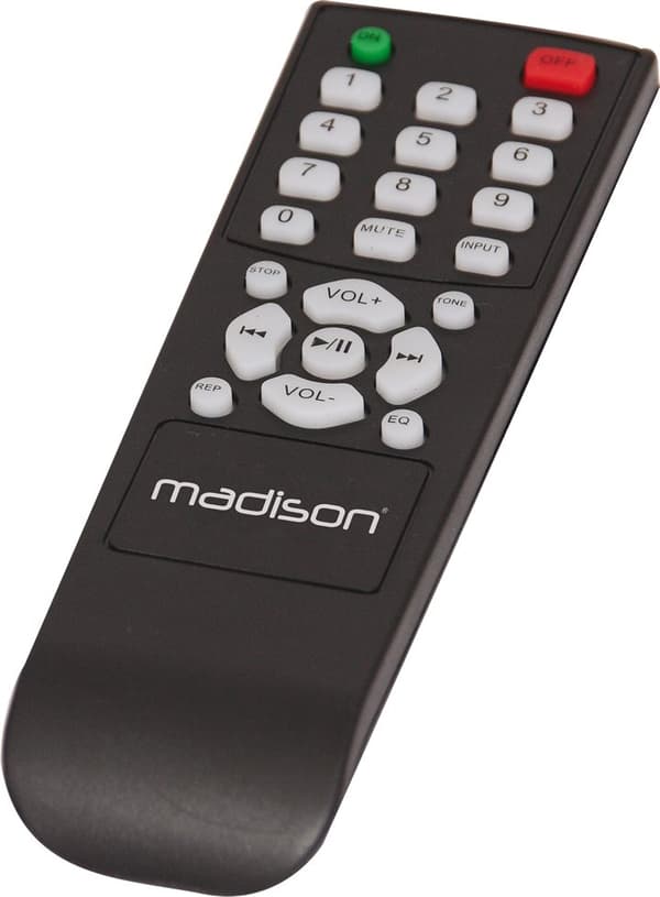 Madison HI-FI stereoförstärkare - svart